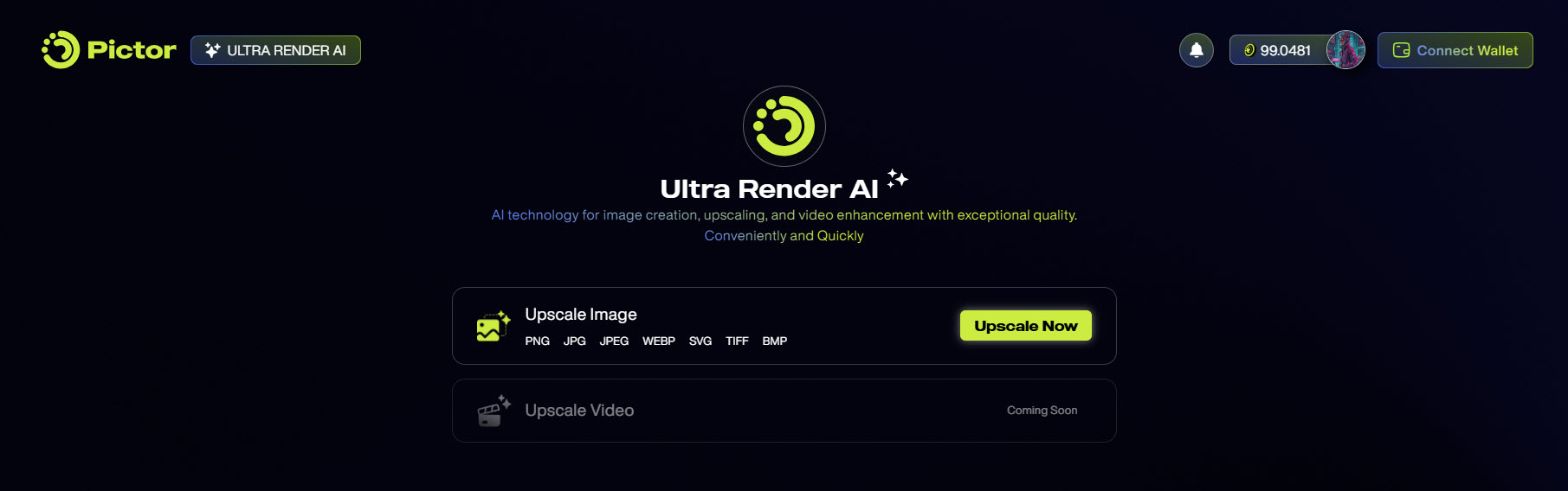 Pictor Cloud: Gateway to a Smarter Decentralized GPU Network_Ultra Render AI