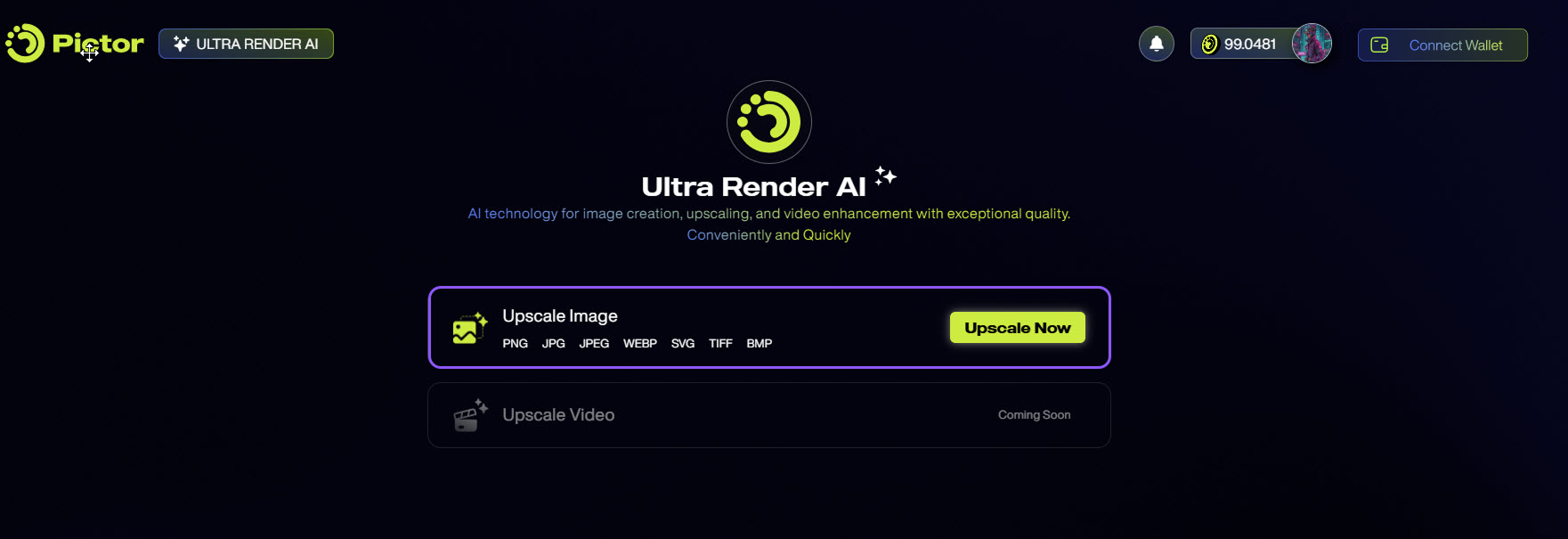 Pictor Ultra Render AI_High-res No stress_Image Upscaling