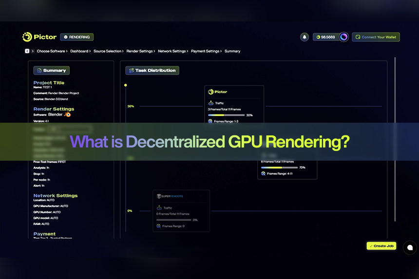 Decentralized GPU Rendering: A New Way to Render