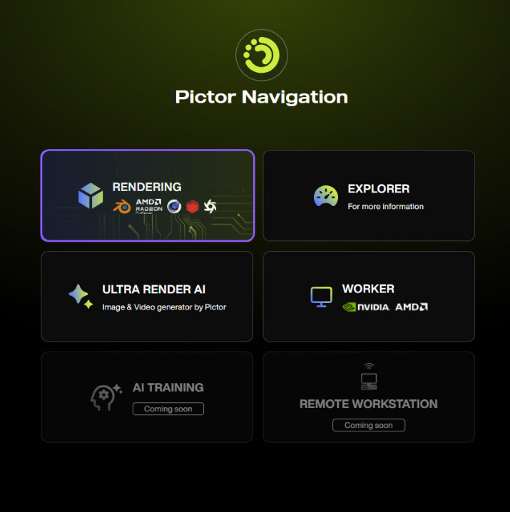 How to Render on Pictor Network_Rendering portal