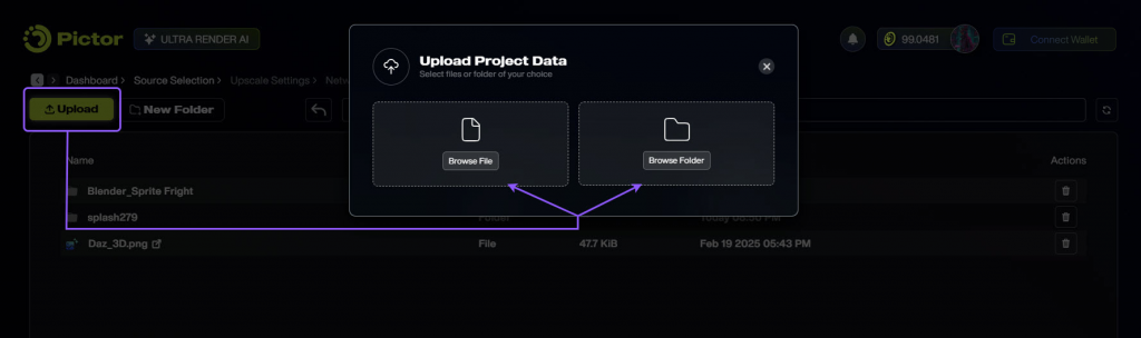 How to Upscale Images with AI on Pictor Network
